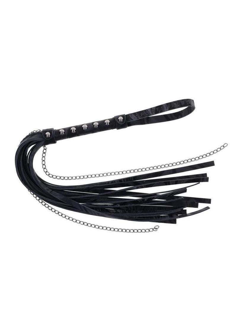 Velvet Noir Chain Flogger