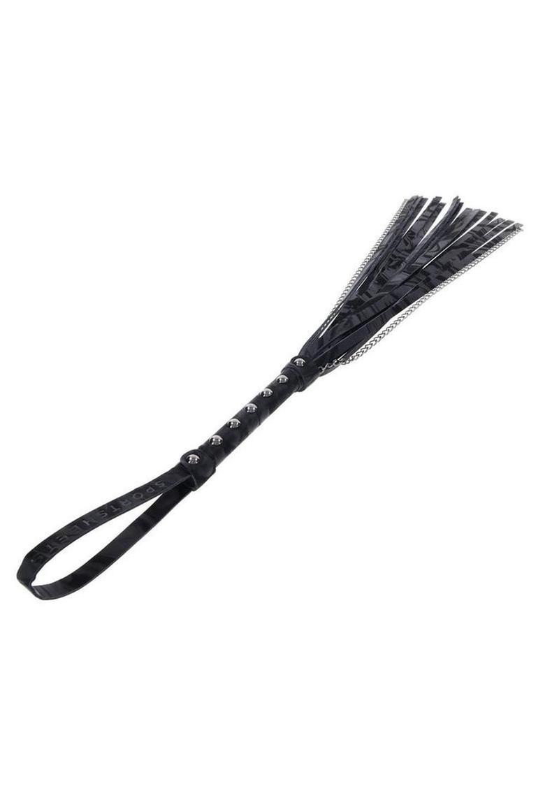 Velvet Noir Chain Flogger