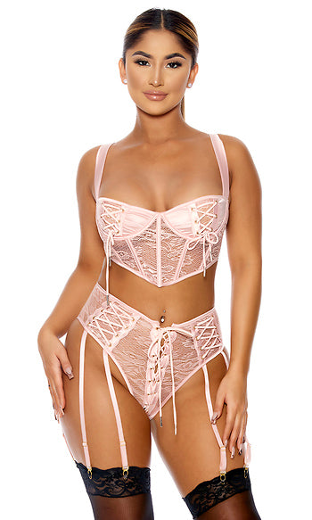 Just Cinch Me Lingerie Set