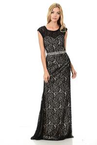 Sweetheart Lace Long Dress